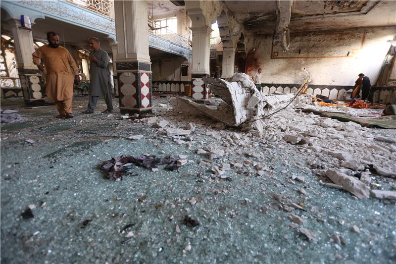 AFGHANISTAN MOSQUE BOMBING AFTERMATH