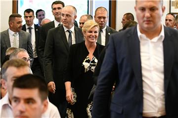 Kolinda Grabar-Kitarović nazočila obilježavanju Dana grada Imotskog te proslavi 300. obljetnice oslobođenja Imotskog i Imotske krajine od Turaka