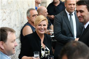 Kolinda Grabar-Kitarović nazočila obilježavanju Dana grada Imotskog te proslavi 300. obljetnice oslobođenja Imotskog i Imotske krajine od Turaka