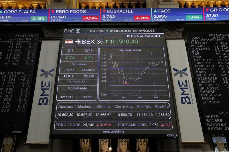 SPAIN ECONOMY STOCK EXCHANGE