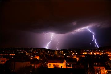 Munje nad Zagrebom