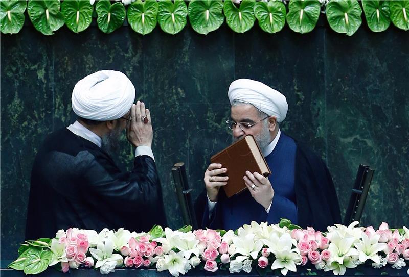 IRAN GOVERNMENT ROUHANI SWEARING IN