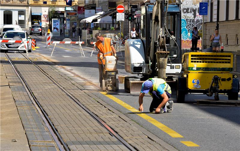 Početak radova u Frankopanskoj ulici