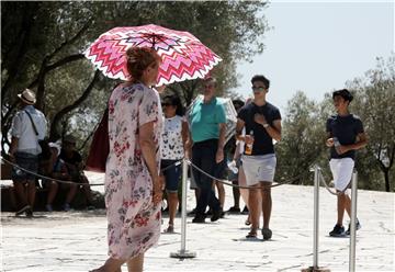 GREECE WEATHER HEATWAVE