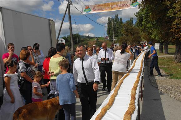 Jaškovljani, nakon što su napravili štrudlu za Guinnessa, organiziraju 2. "Štrudlafest"