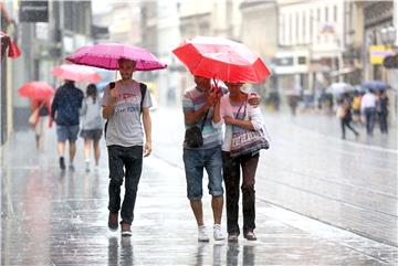  Kišni dan u Zagrebu