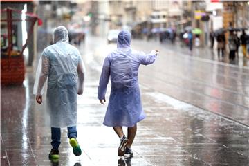  Kišni dan u Zagrebu