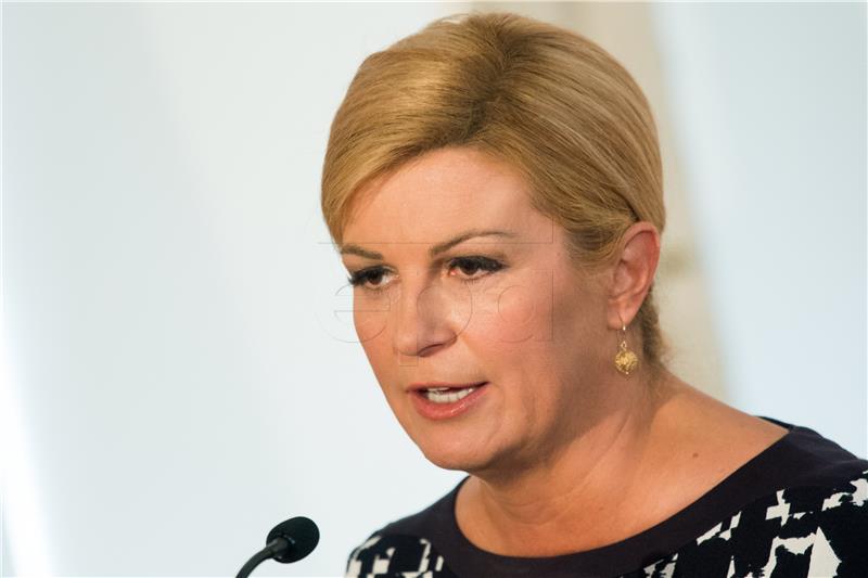 Croatian president begins visit to Australia by meeting representatives of Croat community