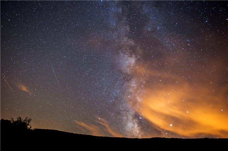 SPAIN METEOR PERSEID SHOWER