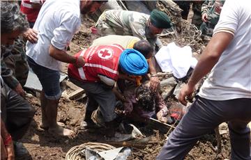 INDIA LANDSLIDE HIMACHAL PRADESH