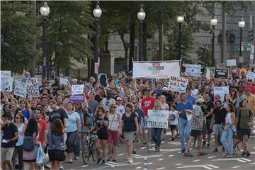 USA CHARLOTTESVILLE RALLY AFTERMATH