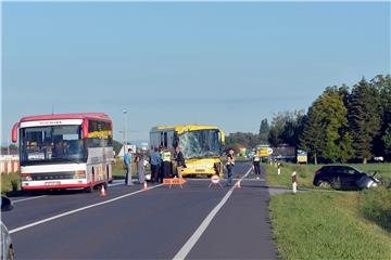 Varaždin: U sudaru dva autobusa i automobila 13 ozlijeđenih