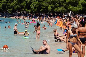 Vrhunac turističke sezone u Makarskoj