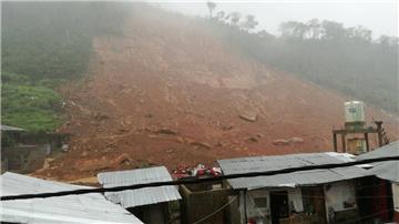 SIERRA LEONE FREETOWN MUDSLIDE