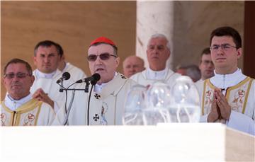 Kardinal Bozanić u Mariji Bistrici: Slijediti zauzimanje za čovjeka blaženog Alojzija Stepinca