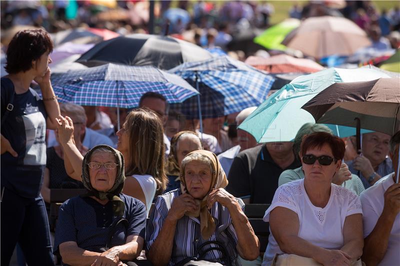 Kardinal Bozanić u Mariji Bistrici: Slijediti zauzimanje za čovjeka blaženog Alojzija Stepinca