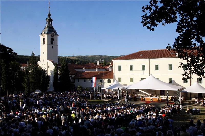 Blagdan Velike Gospe u svetištu Majke Božje Trsatske