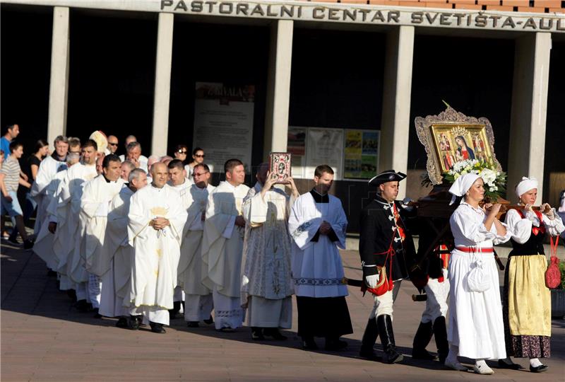 Blagdan Velike Gospe u svetištu Majke Božje Trsatske