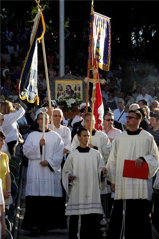 Blagdan Velike Gospe u svetištu Majke Božje Trsatske