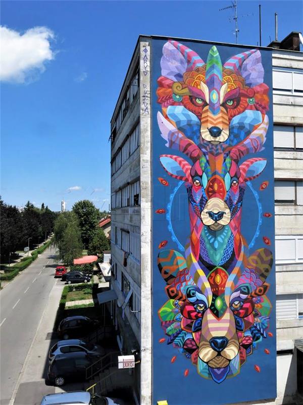 Sisački mural Totem među sedam najboljih u svijetu