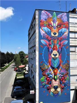 Sisački mural Totem među sedam najboljih u svijetu