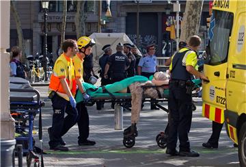 SPAIN BARCELONA VEHICLE ATTACK