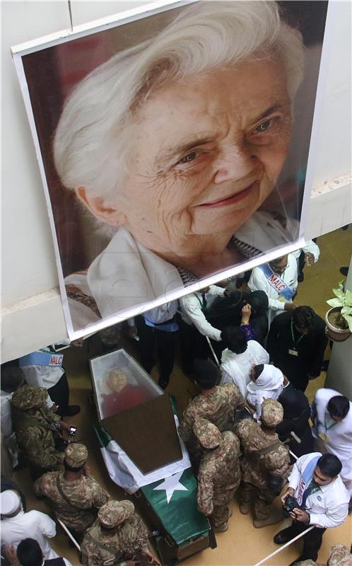 PAKISTAN GERMANY NUN RUTH PFAU FUNERAL