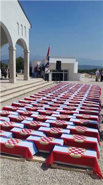 Pokopano 111 žrtava iz Drugog svjetskog rata i poraća blizu Mostara