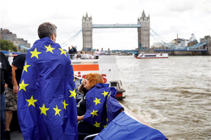 BRITAIN ANTI BREXIT PROTEST