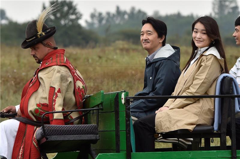 HUNGARY JAPAN PRINCE AKISHINO