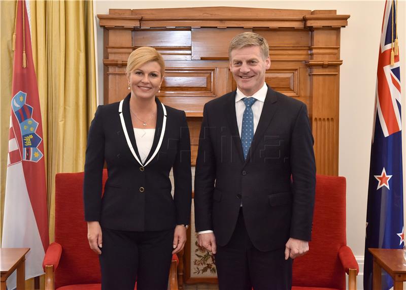 President seeks NZ support for Croatia's OECD membership bid