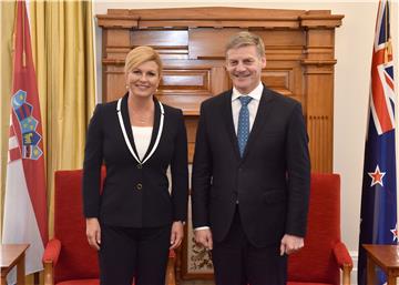 President seeks NZ support for Croatia's OECD membership bid