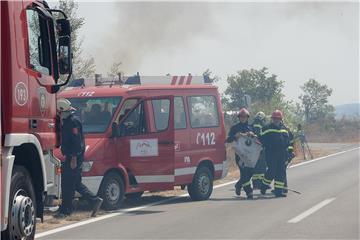 Požar u Pristegu