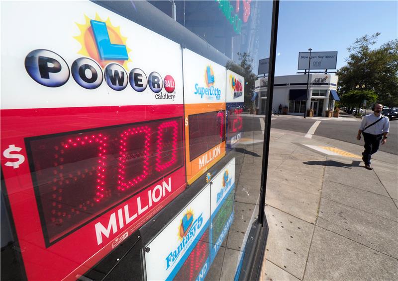 USA CALIFORNIA POWERBALL LOTTERY