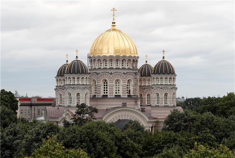 LATVIA RIG NATIVITY CATHEDRAL