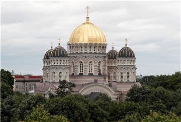 LATVIA RIG NATIVITY CATHEDRAL