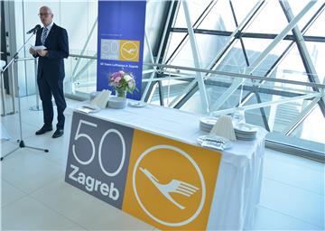 Lufthansa marks 50th anniversary of first Frankfurt-Zagreb flight