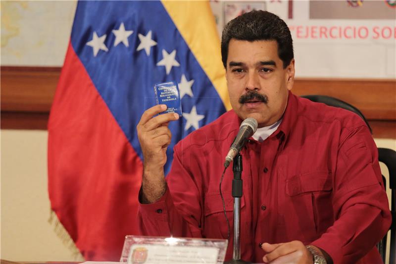 Venezuela: Maduro organizira vojne vježbe protiv američke prijetnje