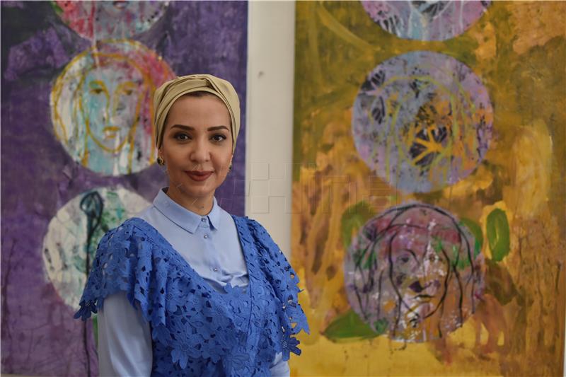 Exhibition by Qatari artist Amal Al Thani opened in Korcula