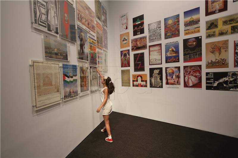 MIDEAST PALESTINIAN MUSEUM OPENING