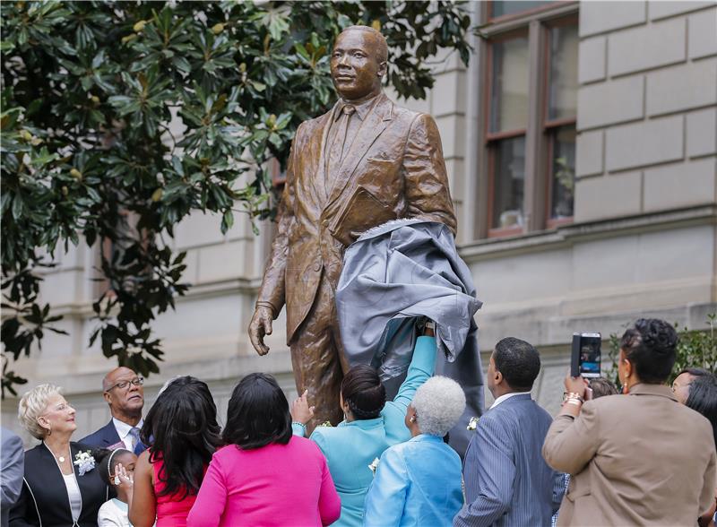 USA MARTIN LUTHER KING STATUE