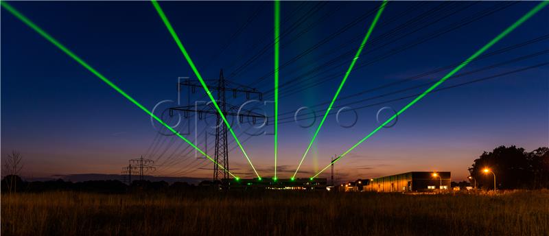 Opening ceremony for the start of the x-ray laser XFEL