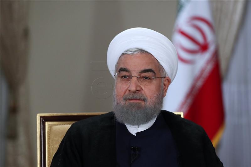 IRAN GOVERNMENT ROUHANI LIVE TV INTERVIEW