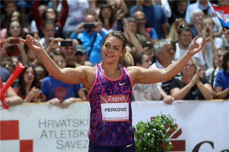 IAAF World Challenge meeting held in Zagreb, discus thrower Perkovic main star