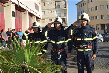 Šibenik: Vijenci za stradale vatrogasce