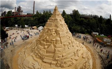 GERMANY CURIOSITY SAND CASTLE