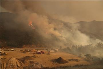 USA CALIFORNIA BUSH FIRE