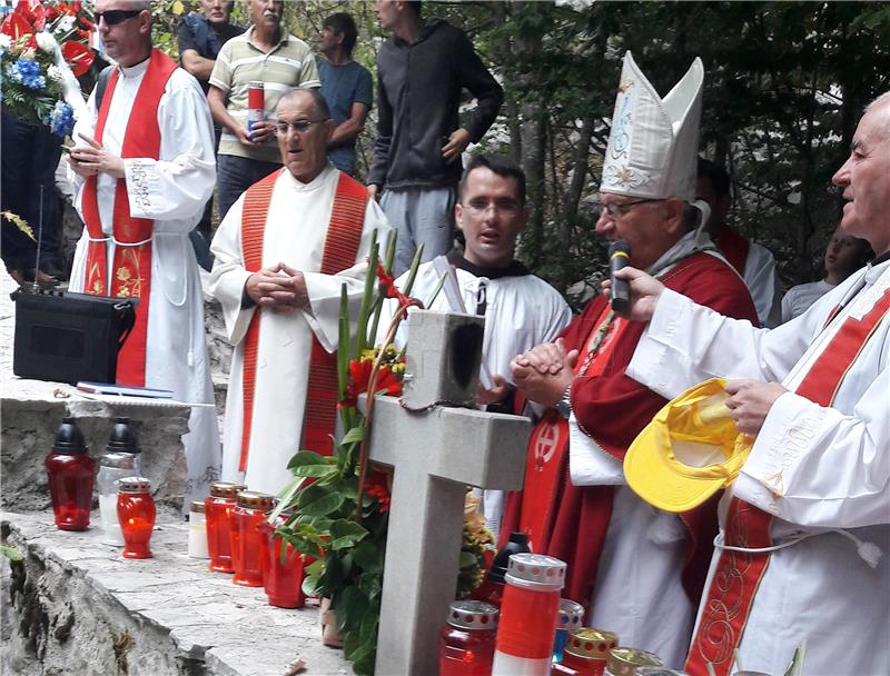 Victims killed by Communists in Sinj hinterland commemorated