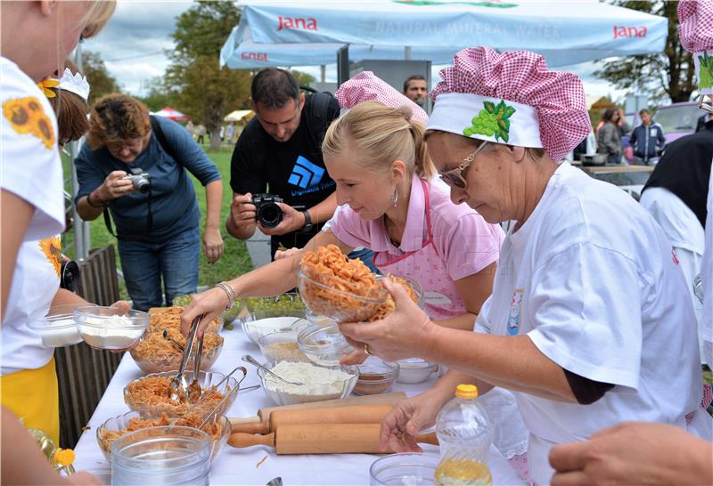 Štrudlafest u Jaškovu brendiran Guinnessovim rekordnim štrudlom 2015.