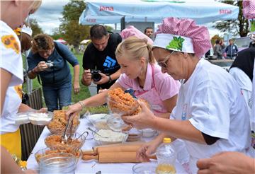 Štrudlafest u Jaškovu brendiran Guinnessovim rekordnim štrudlom 2015.